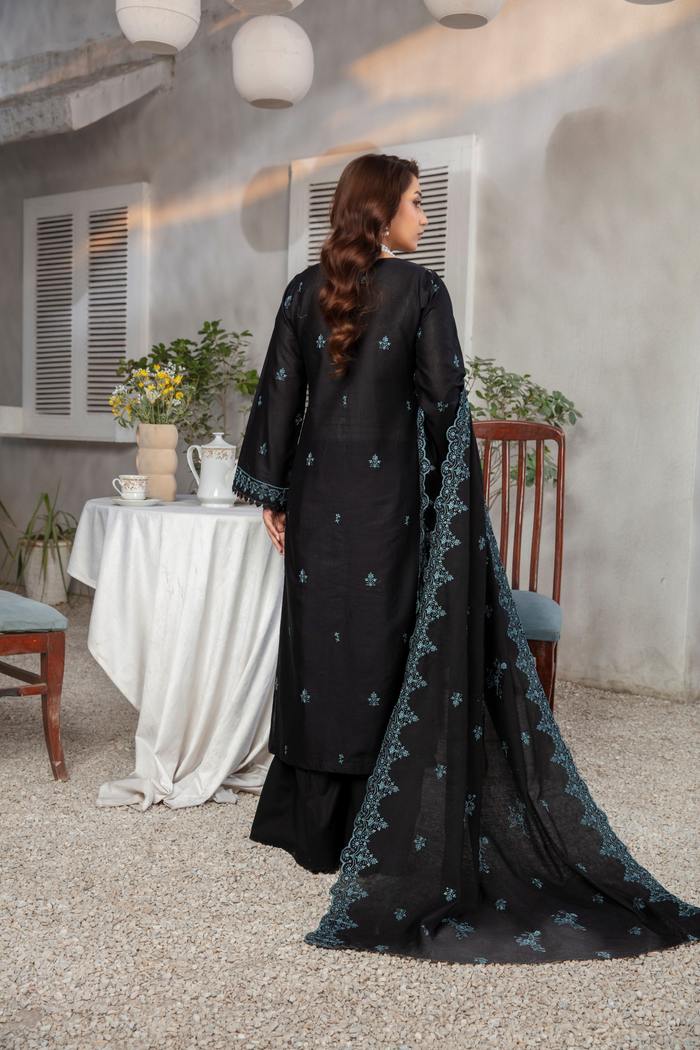 3 PIECE LAWN EMBROIDERED SUIT (Unstitched)