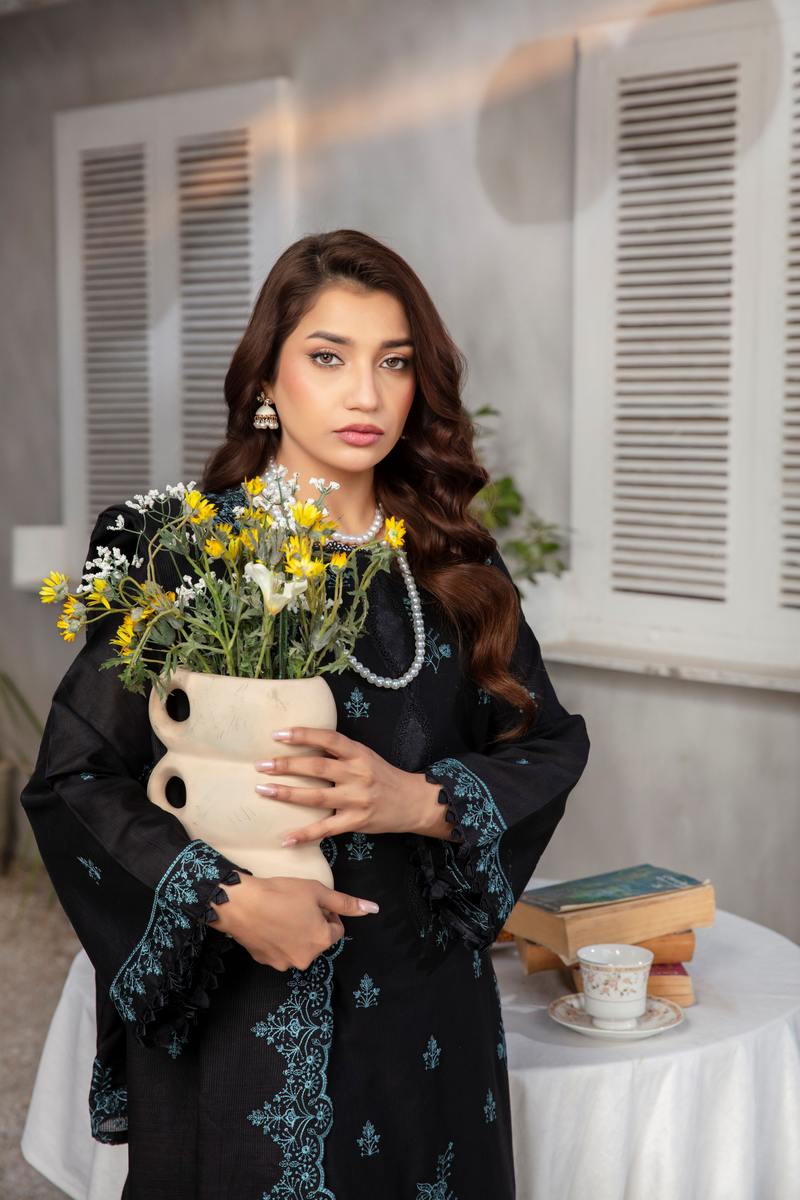 3 PIECE LAWN EMBROIDERED SUIT (Unstitched)