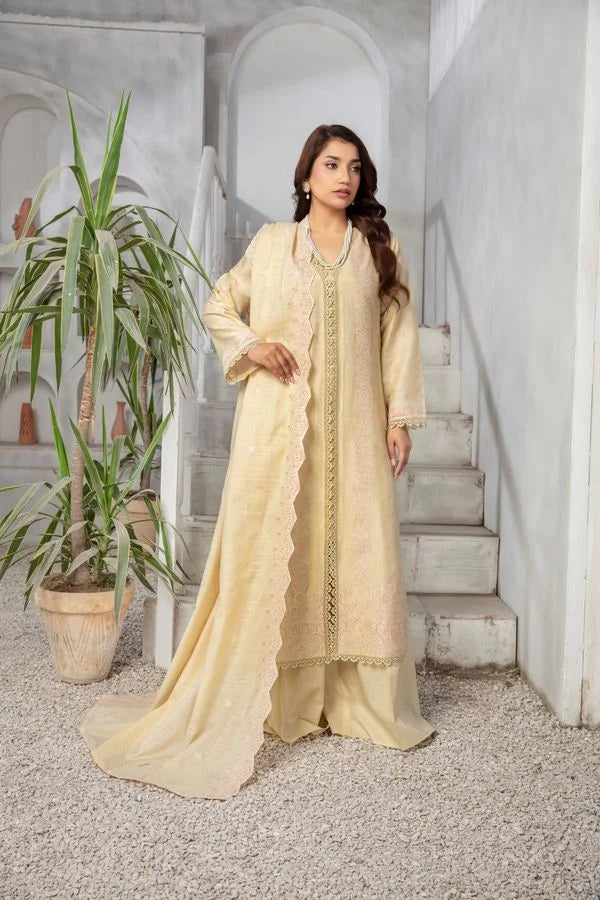 3 PIECE LAWN EMBROIDERED SUIT (Unstitched)