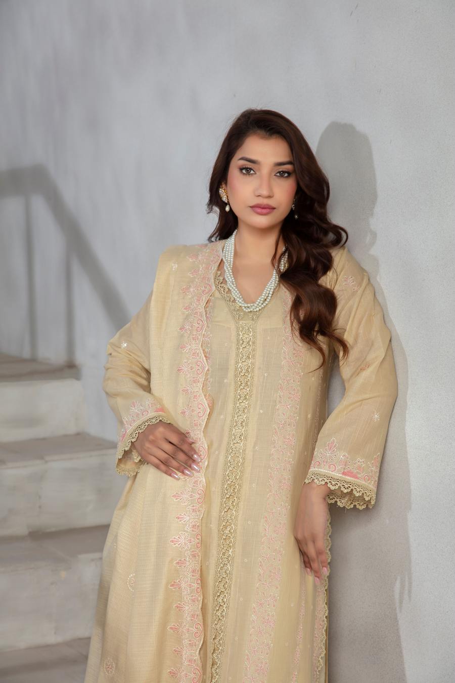3 PIECE LAWN EMBROIDERED SUIT (Unstitched)
