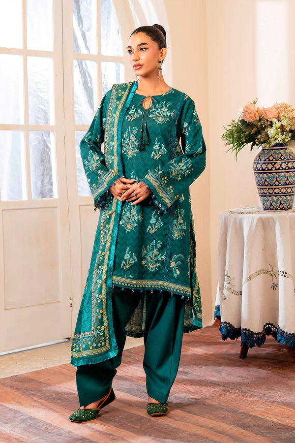 3 PIECE KHADDAR SUIT (Unstiched)